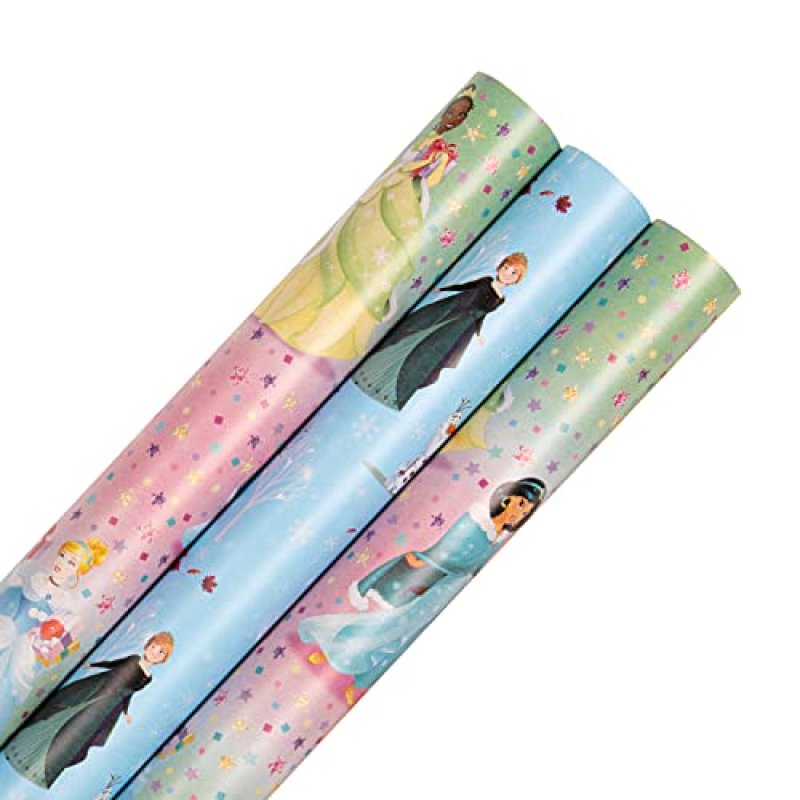 Hallmark Christmas Wrapping Paper, Pack of 3…