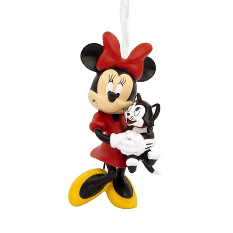 Hallmark Minnie Mouse and Figaro Ornament, Disney…