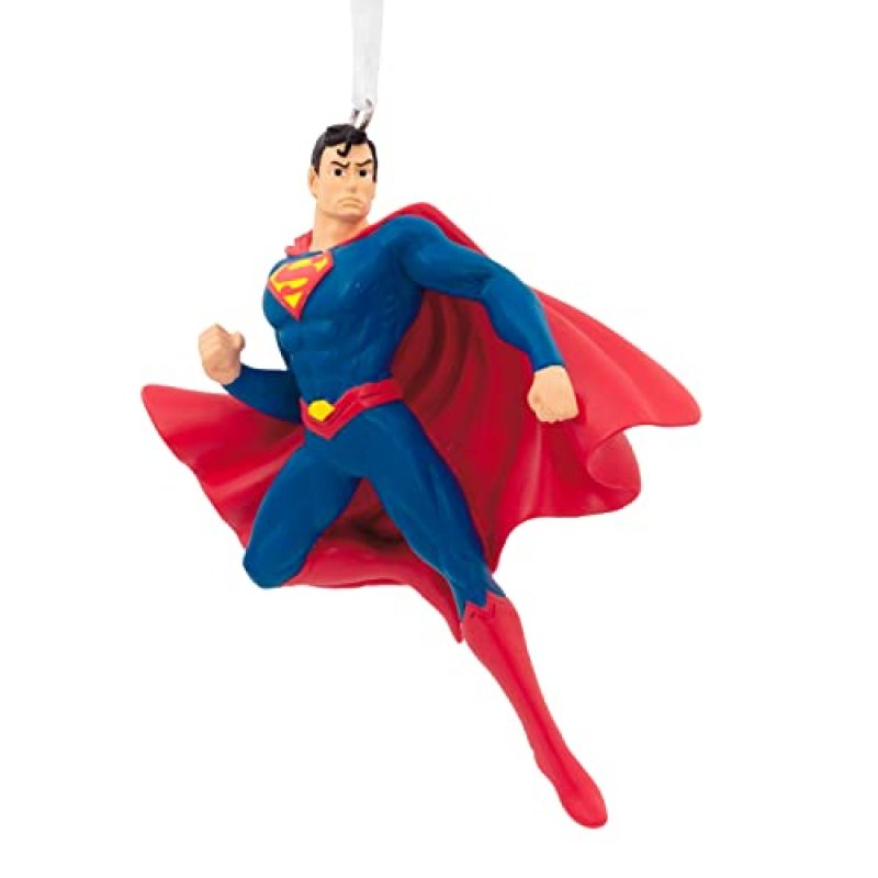 Hallmark DC Comics Superman Christmas Ornament,…