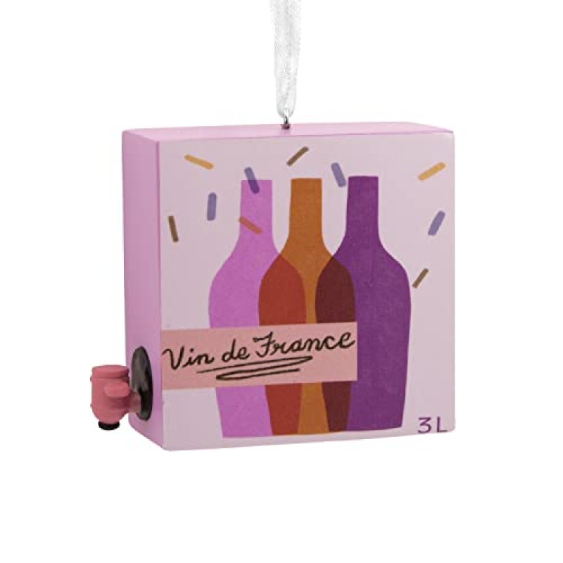 Hallmark Boxed Wine Christmas Ornament