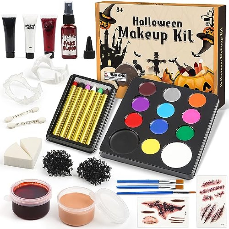 Halloween Face Paint Kit