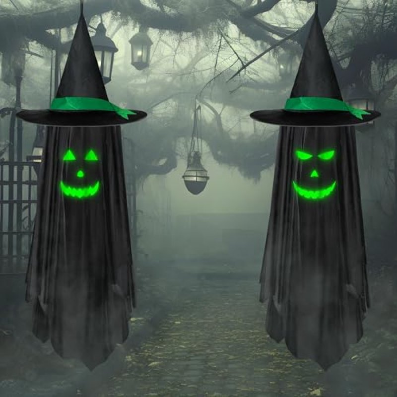 Halloween Hanging Decorations Outdoor Outside - 2…
