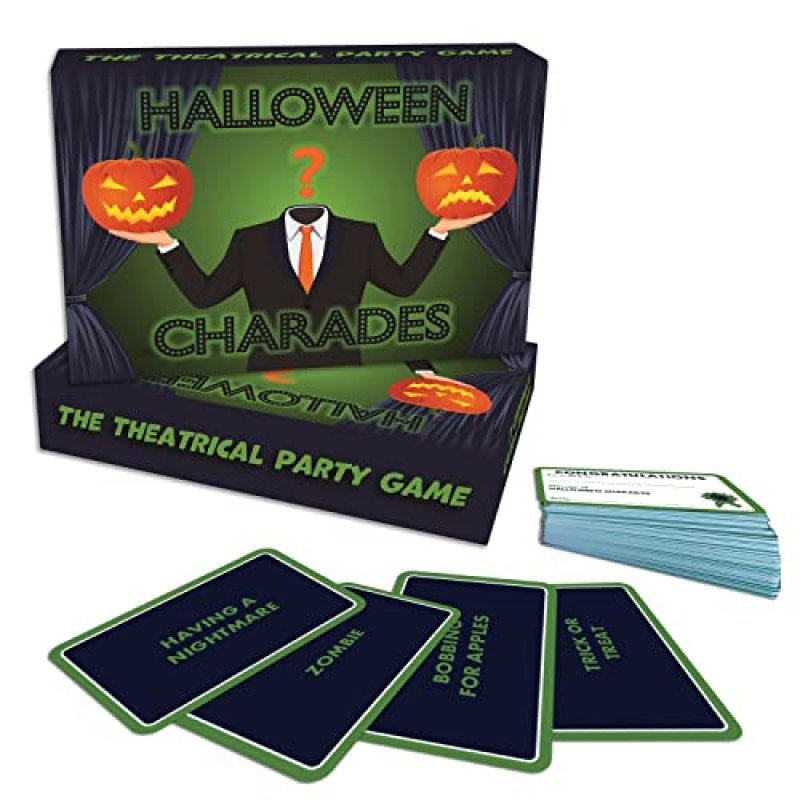 Halloween Party Game – HALLOWEEN CHARADES |…
