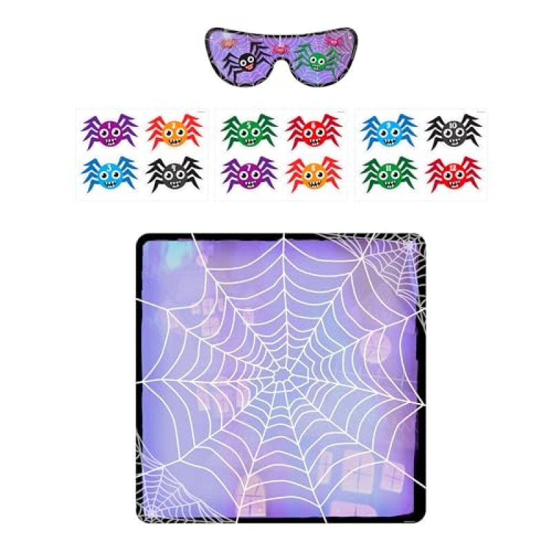 Halloween Party Games for Kids - Pin The Spider…