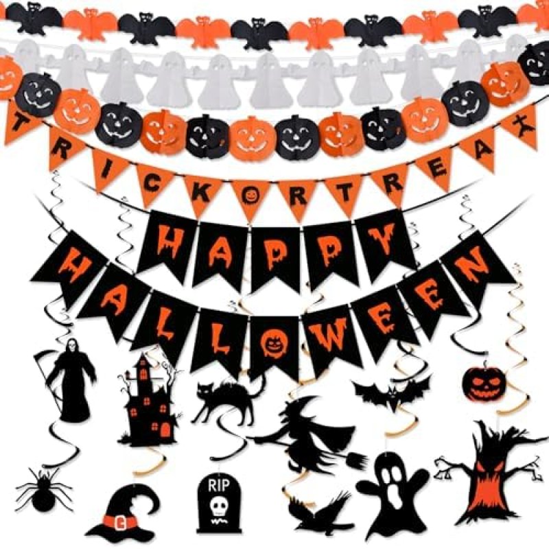 Halloween Party Decor Set