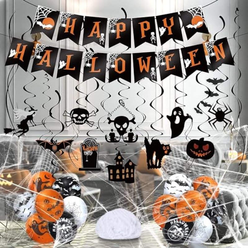 Halloween Party Decoration Kit - Halloween…