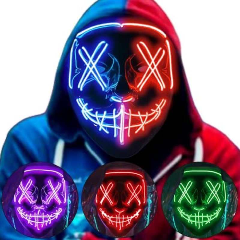 DWTECH LED Halloween Mask