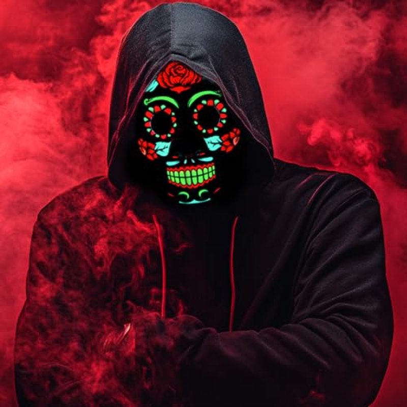LED Halloween Mask