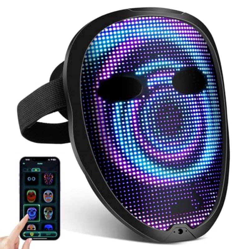 AFDEAL LED Halloween Mask