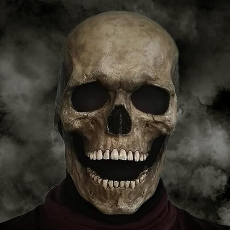 Halloween Masks Men Scary,Creepy Full Head Skull…