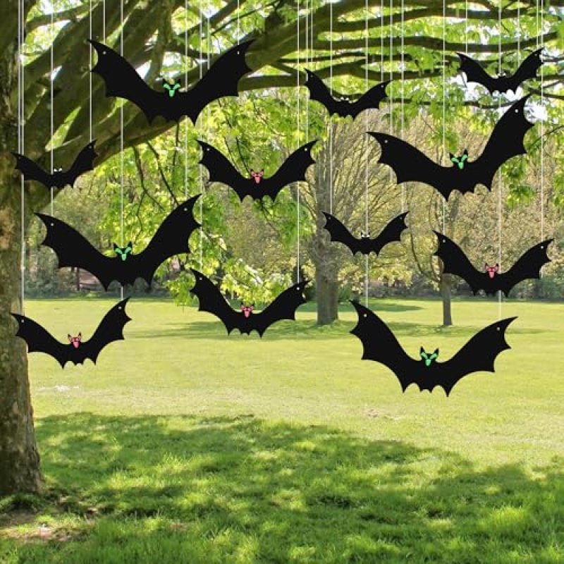 YUEBAOWAN Halloween Bat Decorations