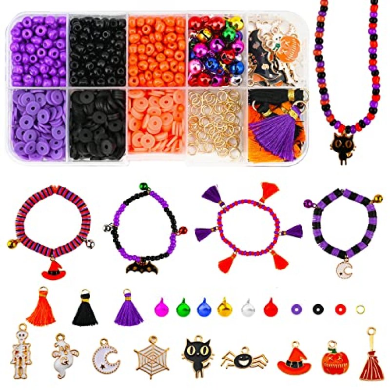 Halloween Beads & Jewellery Kit