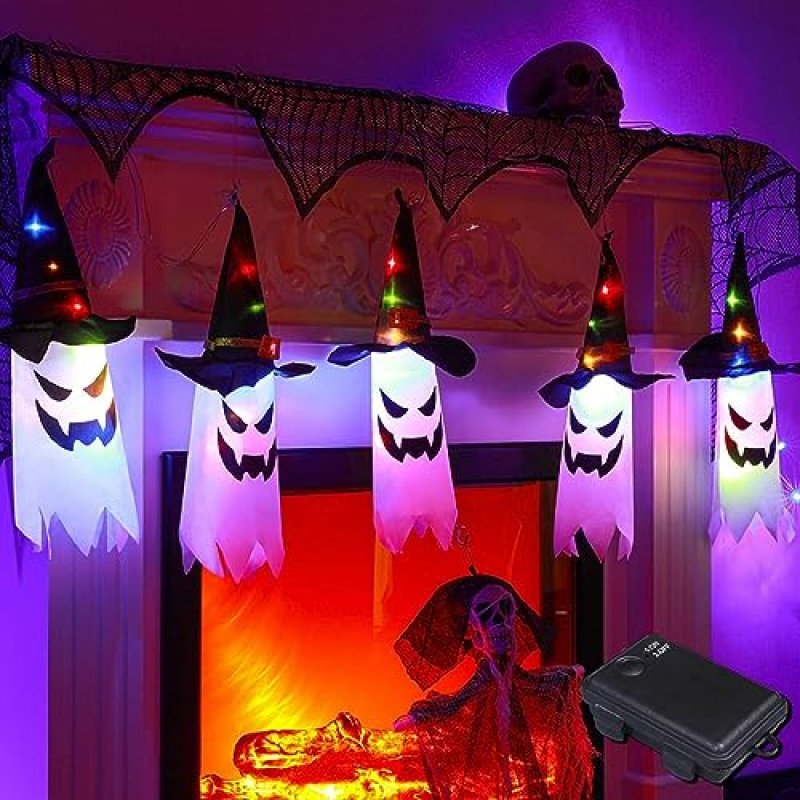 SHAVINGFUN Halloween Decorations Outdoor,5 Pcs…