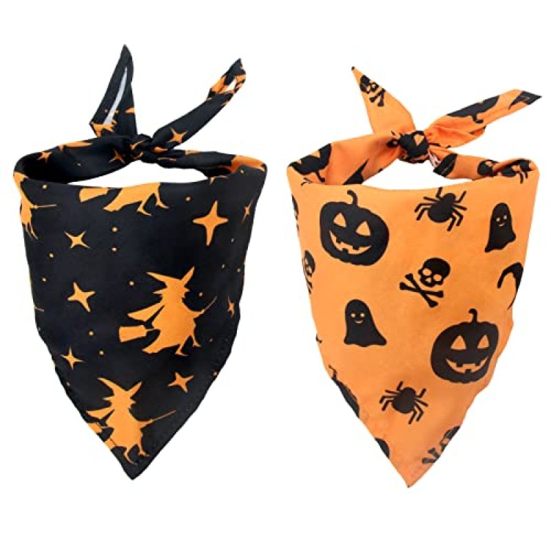 Halloween Pet Scarf Set