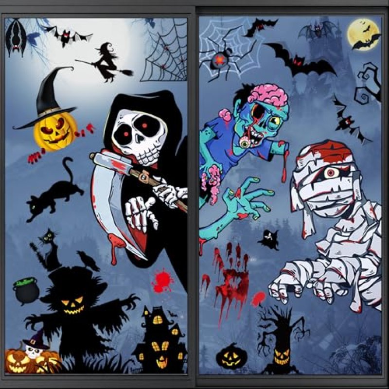 Halloween Window Stickers
