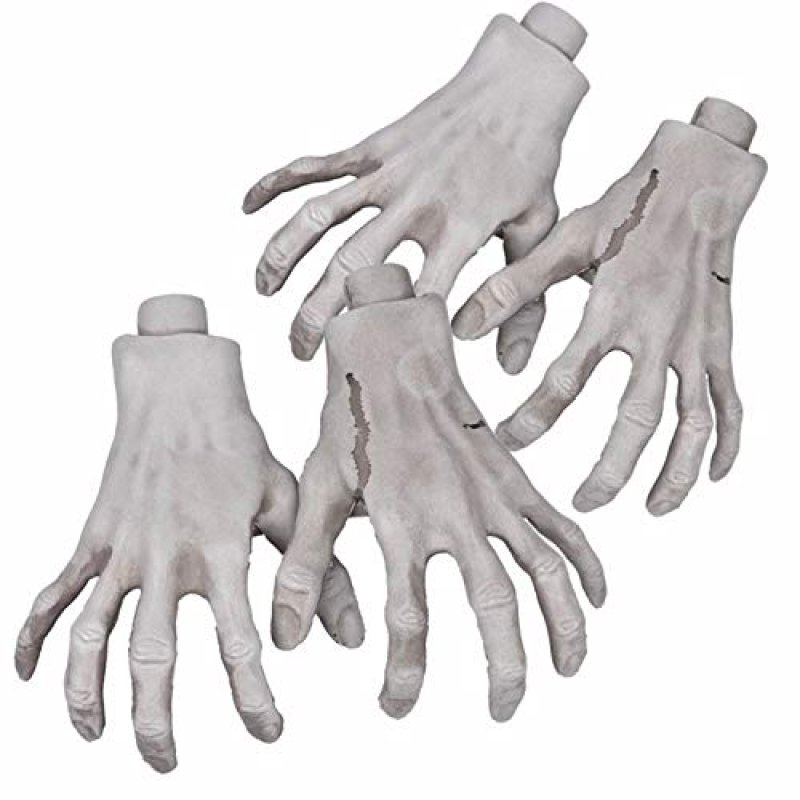XONOR Halloween Skeleton Hands - Realistic Life…
