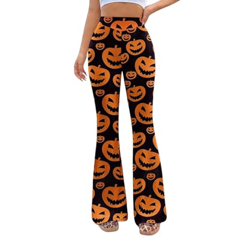 Halloween Flare Pants