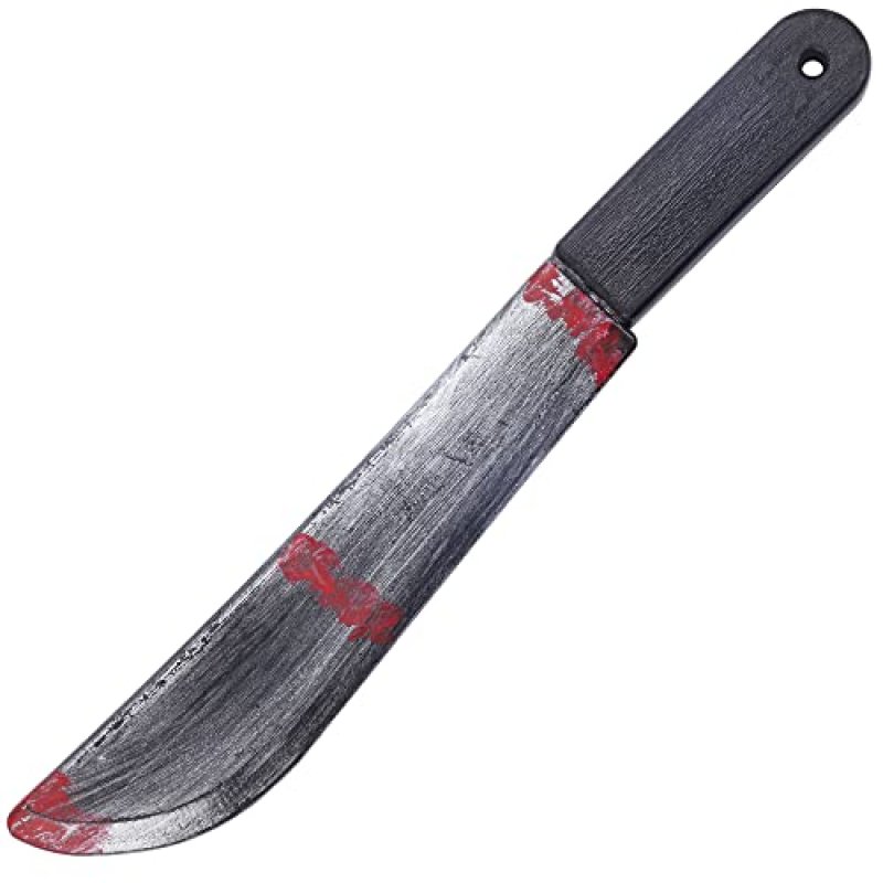 A-SZCXTOP Halloween Bloody Machete Costume Prop…