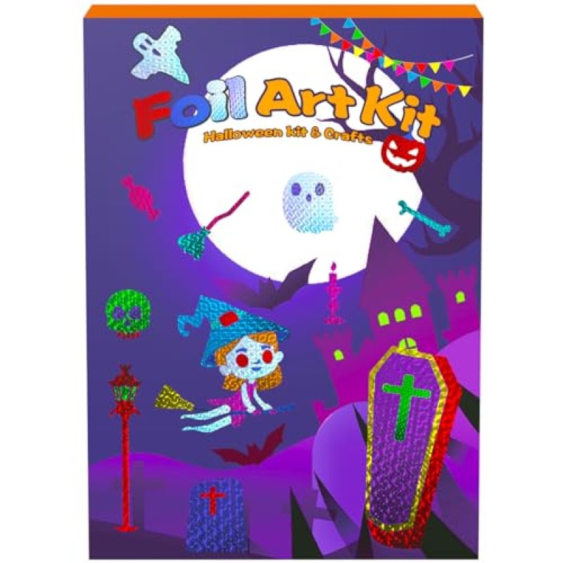 Halloween Foil Craft Kit