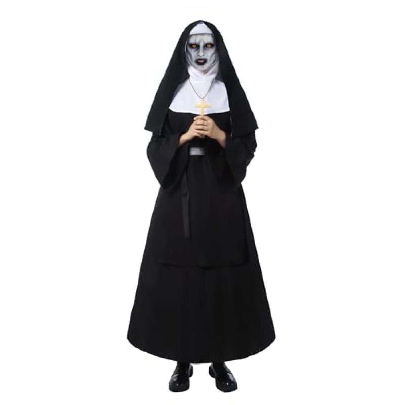 NSPSTT Halloween Costumes for Women Nun Halloween…