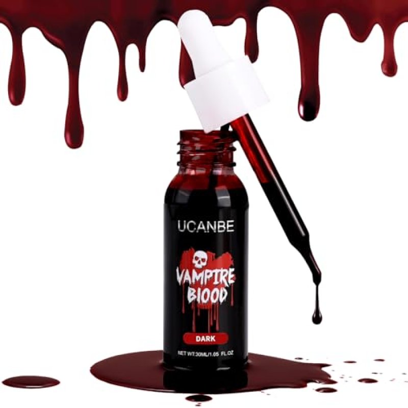 UCANBE Halloween Dripping Fake Blood Realistic…