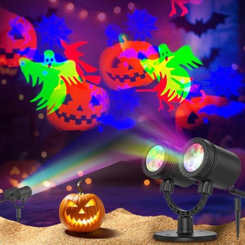 SZGIARUY Halloween Projector Outdoor Waterproof…