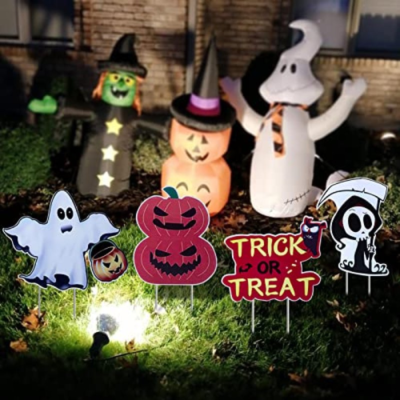 YUET Halloween Prop Signs