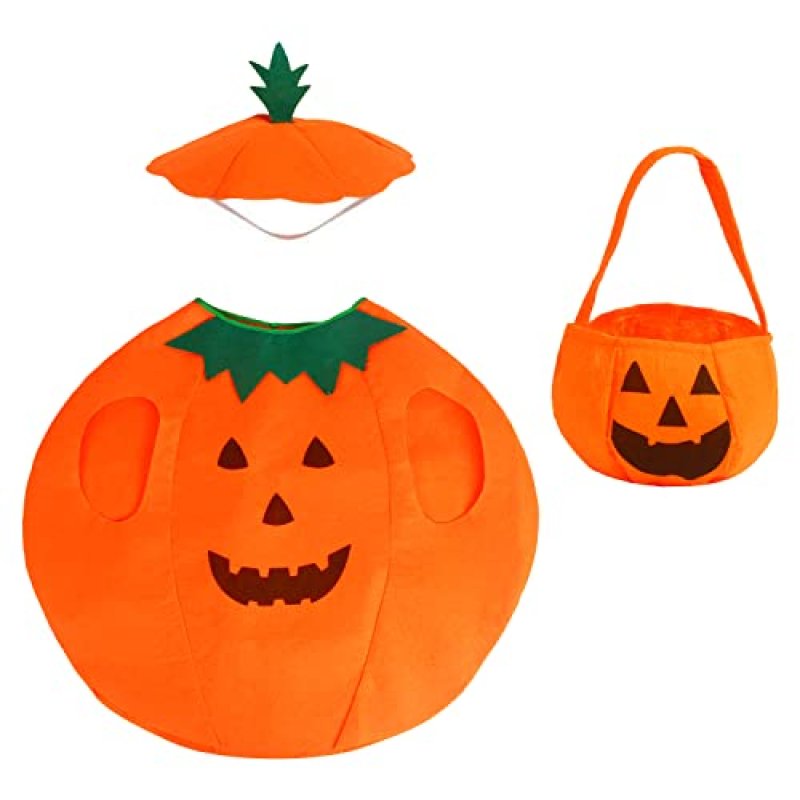 DERAYEE Halloween Pumpkin Costumes, Halloween…