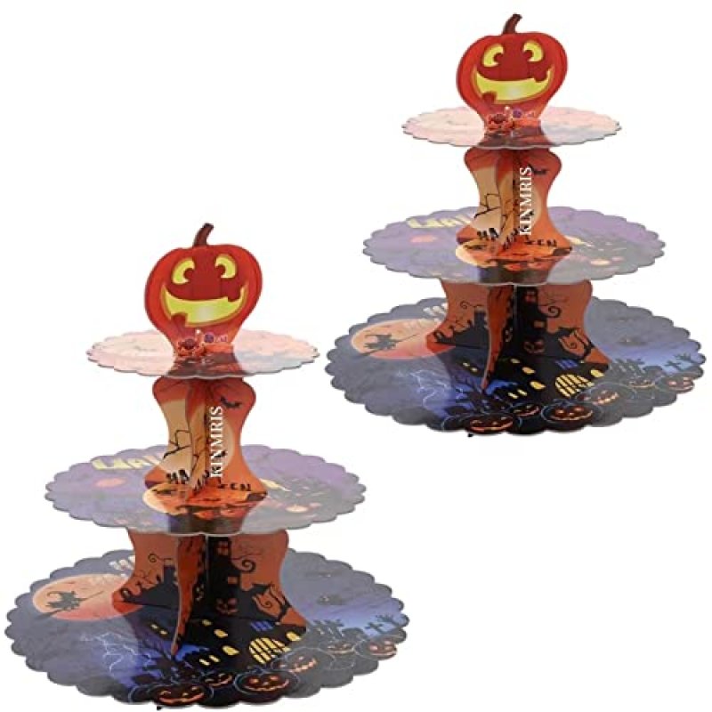 KINMRIS Halloween Cupcake Stands