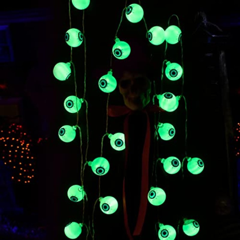 Halloween Eyeball String Lights