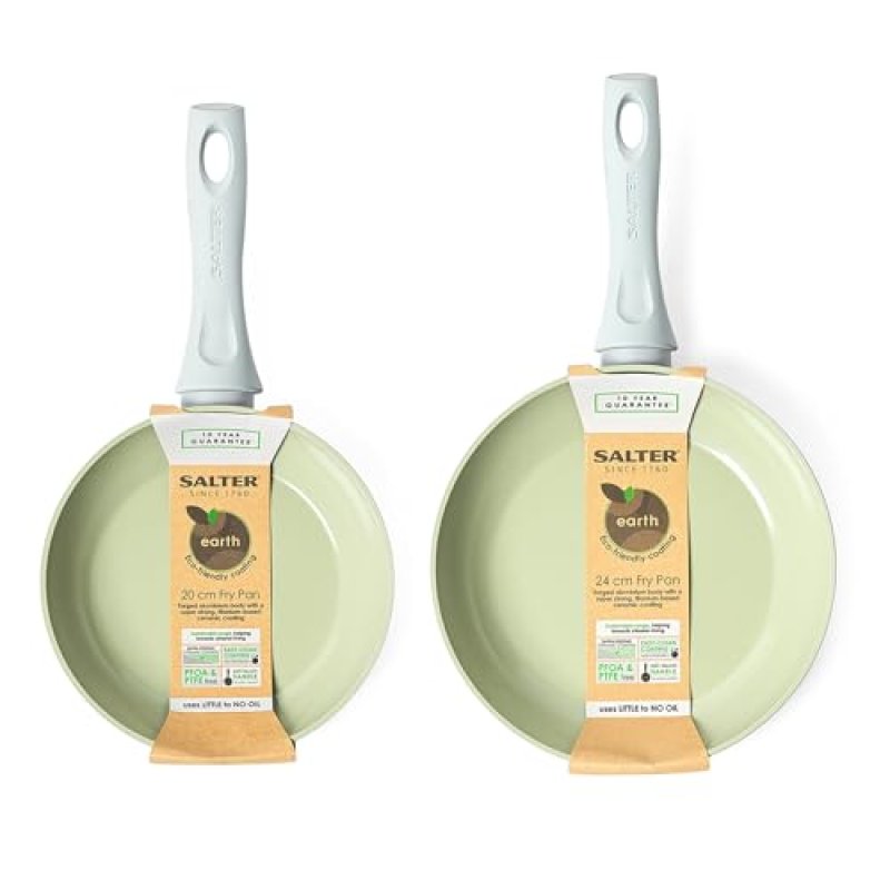 Salter Earth Frying Pan Set
