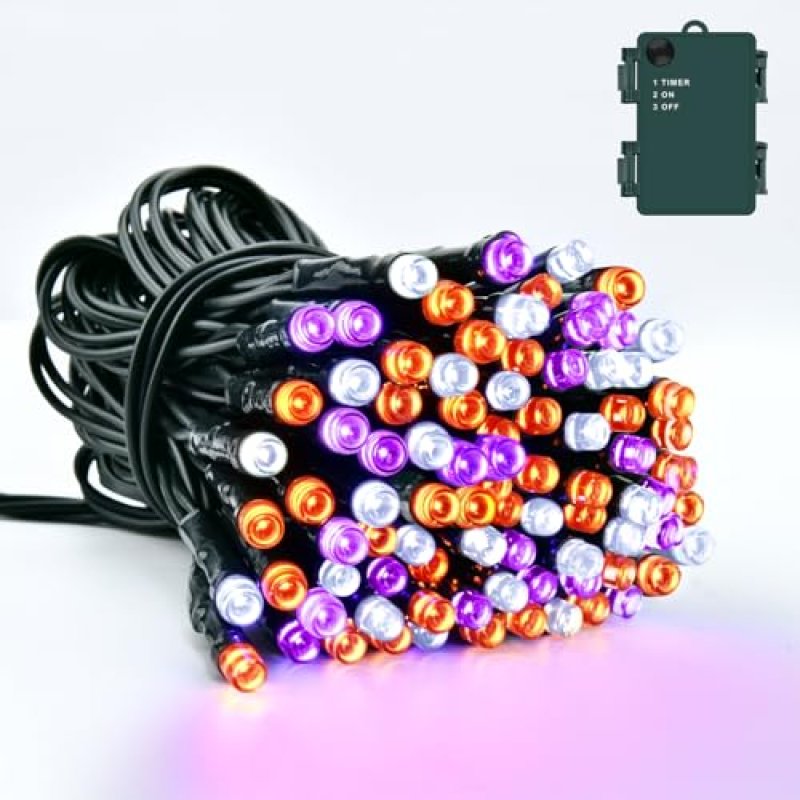 Dalugo Halloween Decoration Lights, 5M 50 LED…