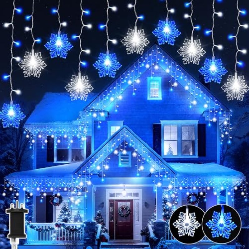 Dalugo Christmas Icicle Lights