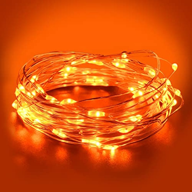 Dalugo Orange Fairy Lights