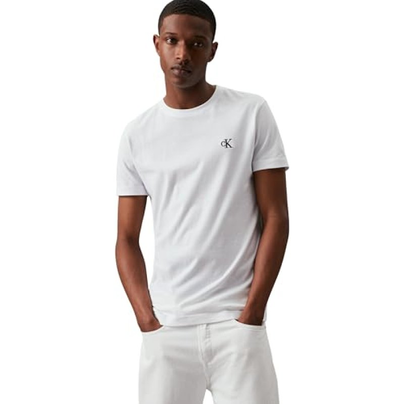Calvin Klein Men Short-Sleeve T-Shirt Ck…