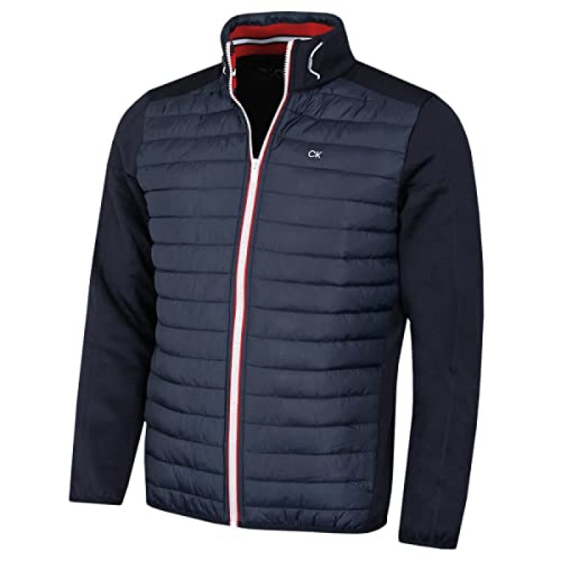 Calvin Klein Mens Hybrid Jacket - Navy - M
