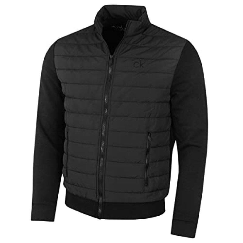 Calvin Klein Mens Hybrid Jacket - Black - L