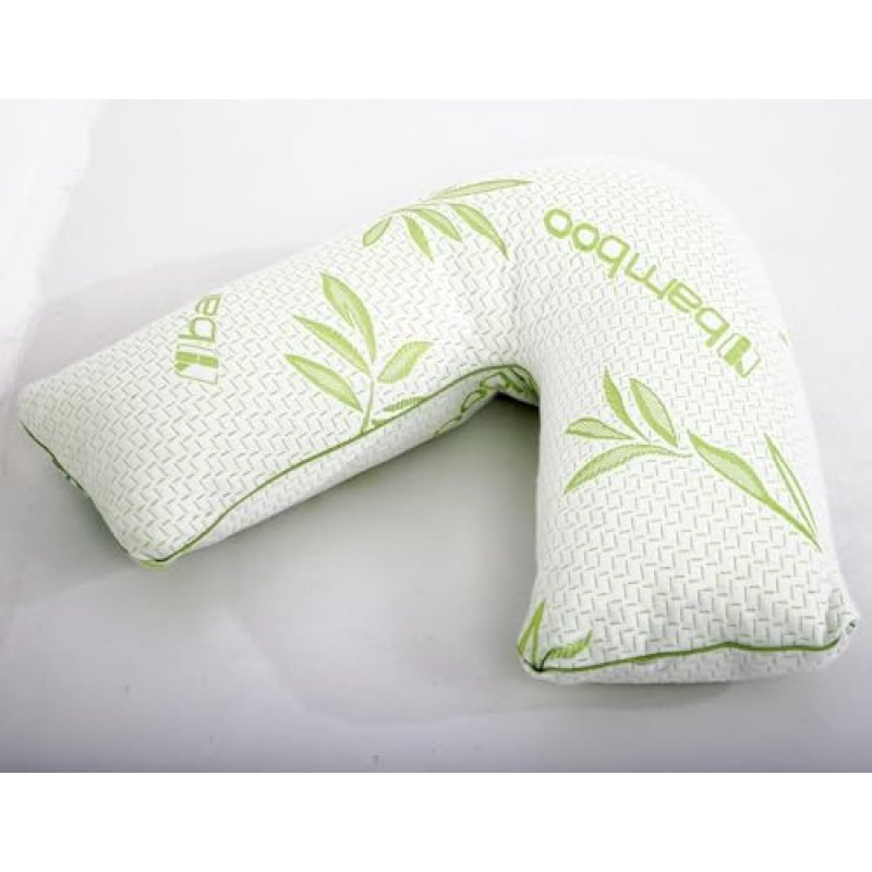 ARLINEN Bamboo Memory Foam V Shaped Pillow for…