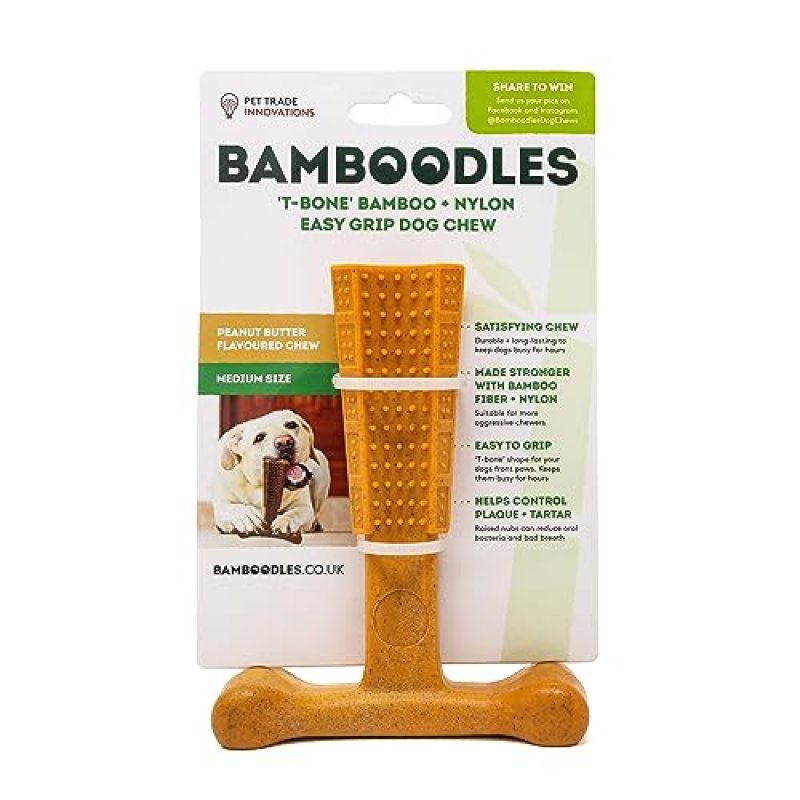 Bamboodles T-Bone Chew Toy