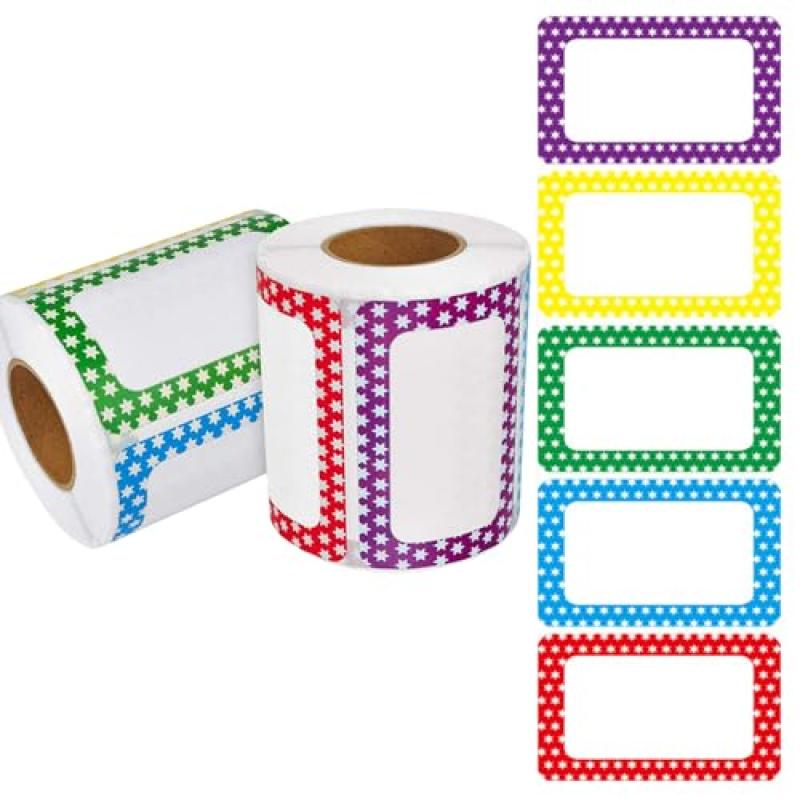 Name Tag Stickers Roll