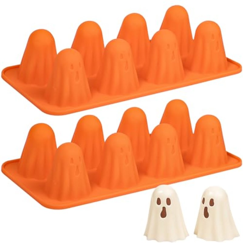 Kamehame Ghost Moulds Silicone 2 Pcs 8 Cavity…