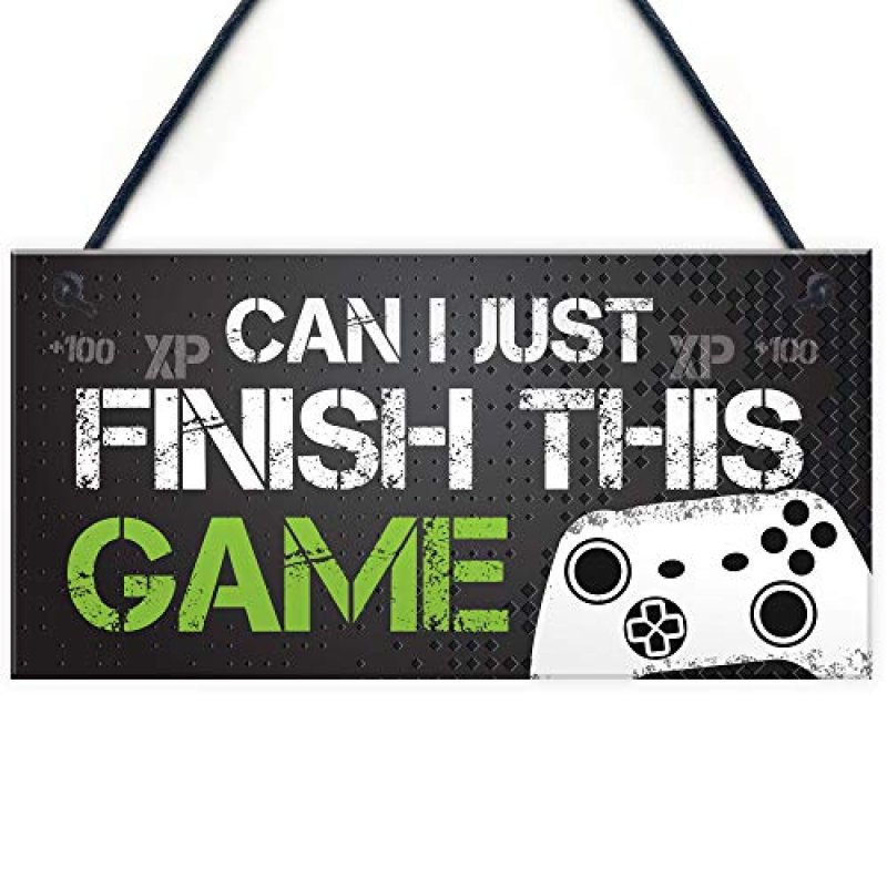 Gamer Gift Gaming Sign