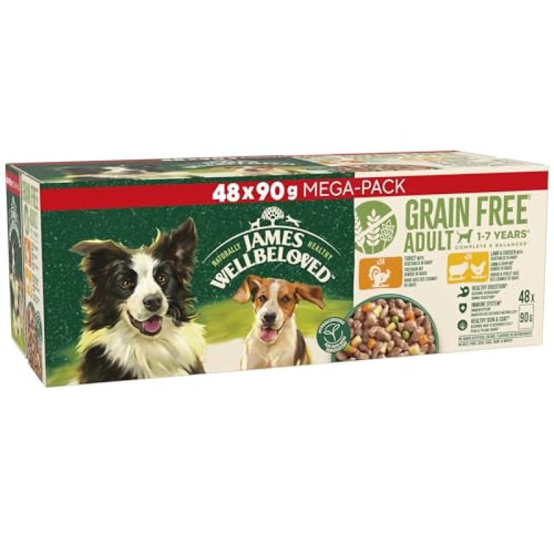 James Wellbeloved Grain Free Adult Dog Food with…
