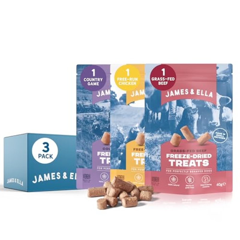 James & Ella Freeze-Dried Dog Treats