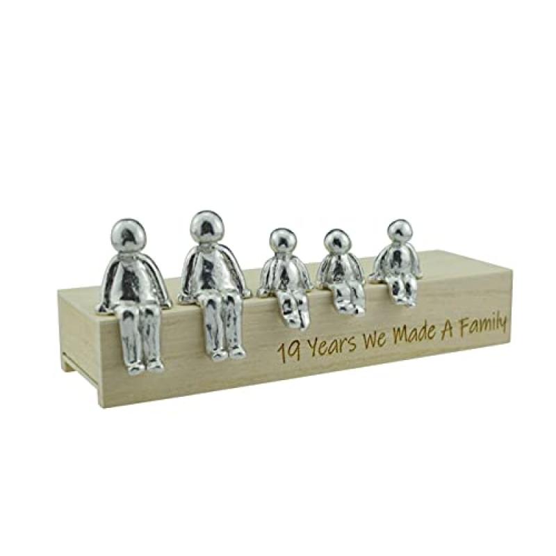 Family Metal Ornament - Customisable Family Box