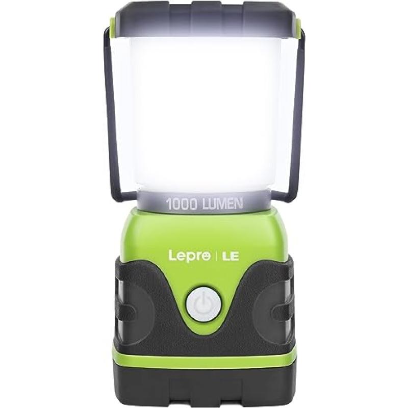LE Camping Lantern, 1000 Lumen Dimmable Light