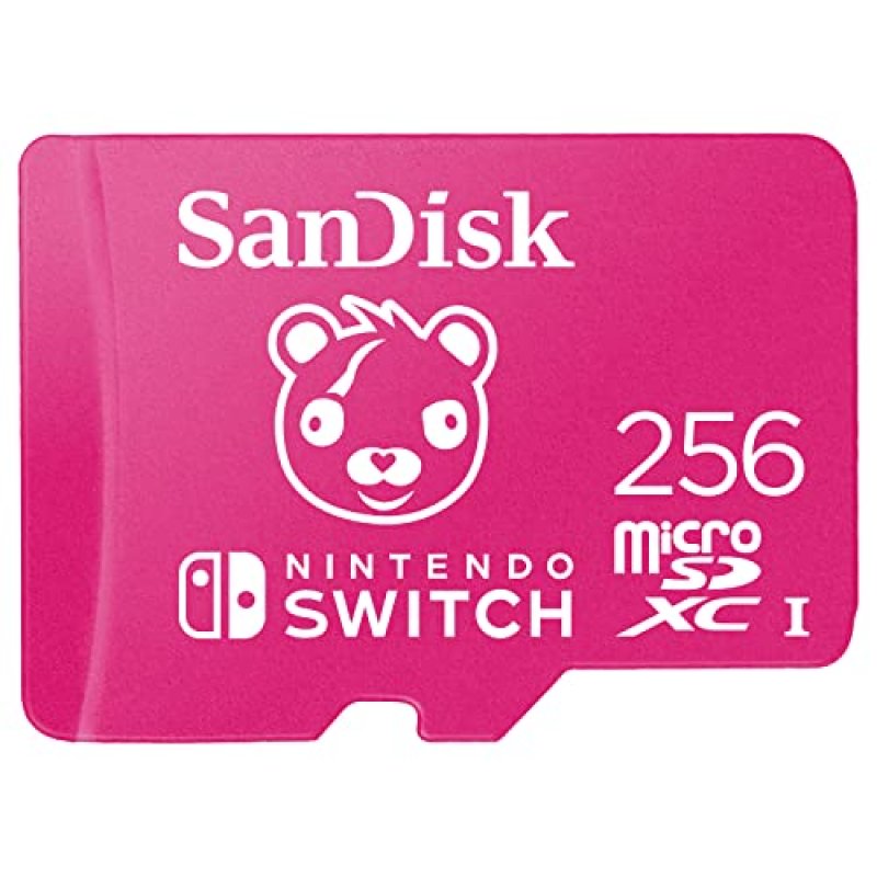 SanDisk 256GB microSDXC Card for Nintendo Switch
