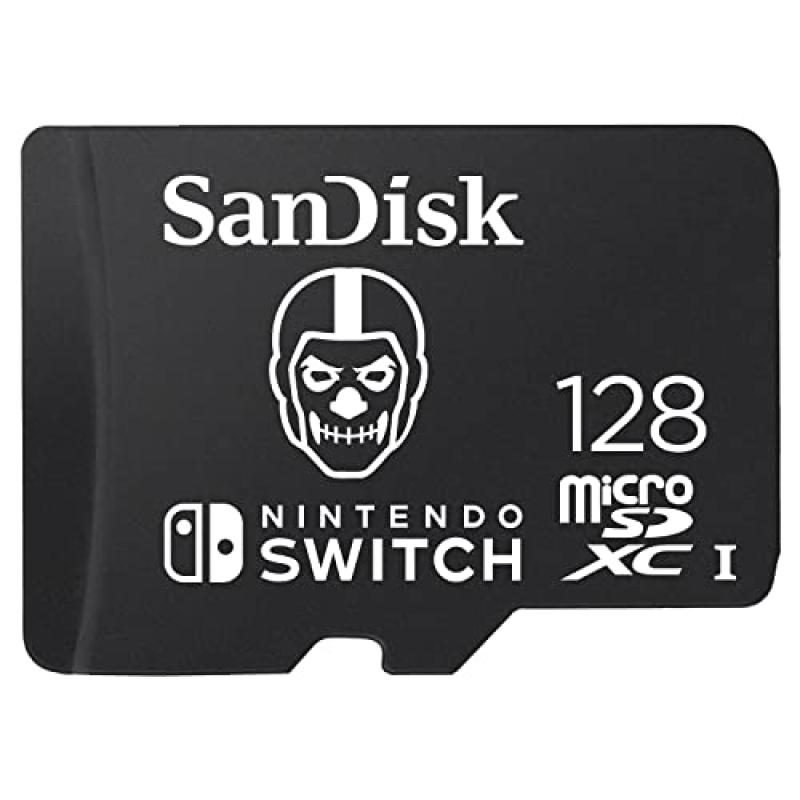 SanDisk Micro SD Card, 128GB, Nintendo Switch