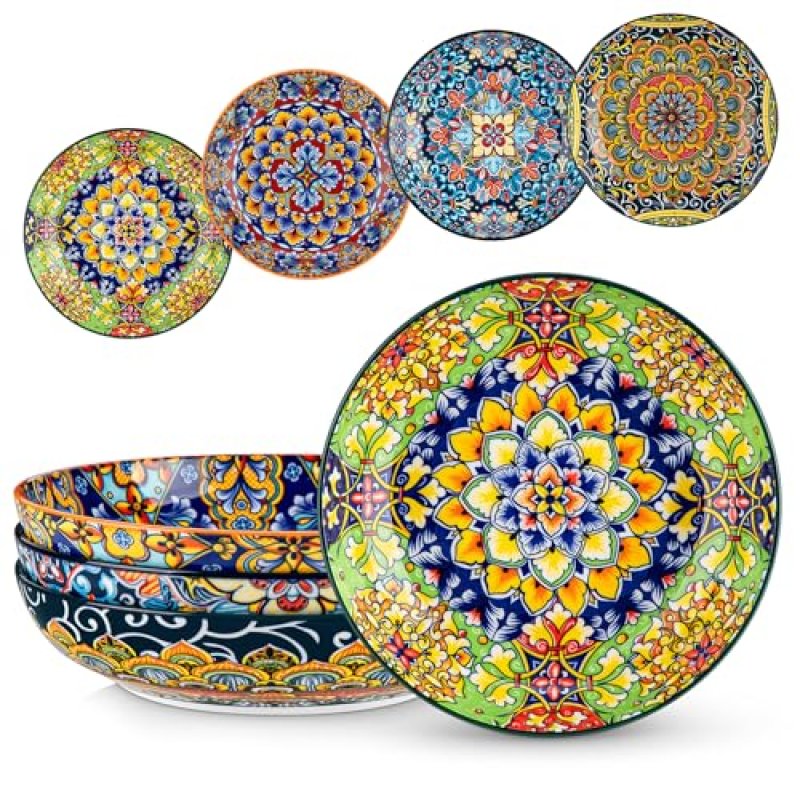 Vancasso SIMI Porcelain Pasta Bowls Set