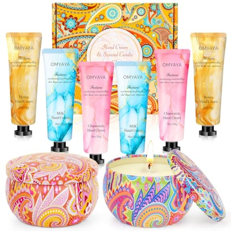 Hand Cream & Candle Set